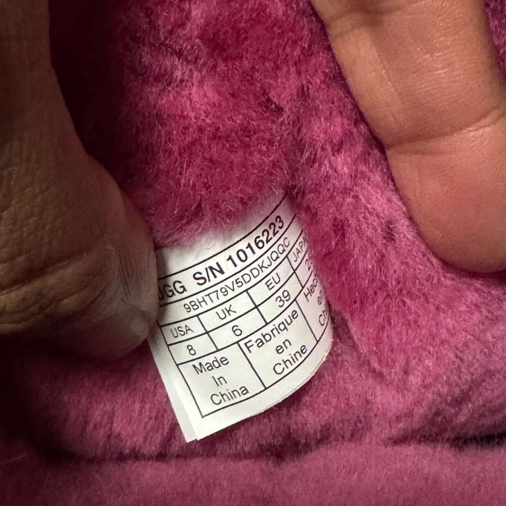 UGG Pink boots size 8 - Picture 7 of 8